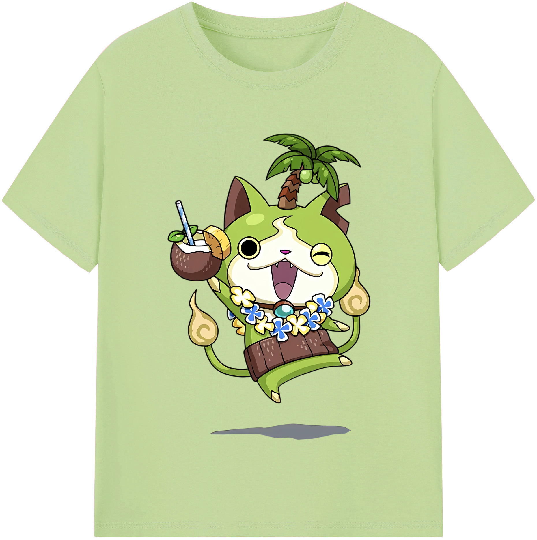 （画像用） 妖怪ウォッチ Yo-kai Watch 綿100％半袖Tシャツ（フロントプリント）